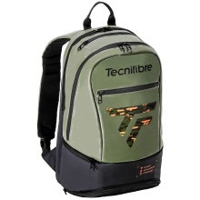 Tecnifibre Backpack Tour Endurance (Shoe Compartment, Racket Compartment) 2024 khaki green 48x34x22cm